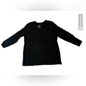 NWOT, Jason Wu, long sleeve black sweater, size XL
